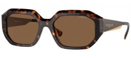 Gafas de Sol - Vogue eyewear - VO5554S - 31487N  TORTOISE RED // LIGHT PURPLE BROWN