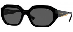 Gafas de Sol - Vogue eyewear - VO5554S - W44/87 BLACK // DARK GREY