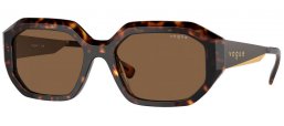 Gafas de Sol - Vogue eyewear - VO5554S - W65673  DARK HAVANA // DARK BROWN