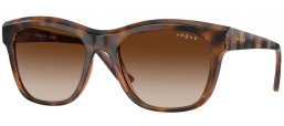 Gafas de Sol - Vogue eyewear - VO5557S - 238613  DARK HAVANA LIGHT BROWN // BROWN GRADIENT