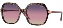 Gafas de Sol - Vogue eyewear - VO5561S - 3150U6  PINK TORTOISE // TRI GRADIENT BROWN VIOLET BLUE