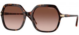 Gafas de Sol - Vogue eyewear - VO5561S - W65613  DARK HAVANA // BROWN GRAIDENT