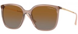 Gafas de Sol - Vogue eyewear - VO5564S - 2940T5  TRANSPARENT BROWN // GREY GRADIENT BROWN POLARIZED