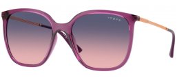 Gafas de Sol - Vogue eyewear - VO5564S - 3119I6  TRANSPARENT VIOLET // PINK GRADIENT BLUE