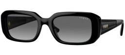 Gafas de Sol - Vogue eyewear - VO5565S - W44/11 BLACK // GREY GRADIENT