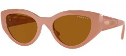 Gafas de Sol - Vogue eyewear - VO5566S - 312183  BEIGE // DARK BROWN POLARIZED