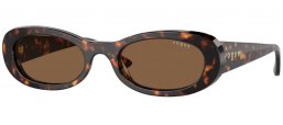 Gafas de Sol - Vogue eyewear - VO5582S - W65673  DARK HAVANA // DARK BROWN