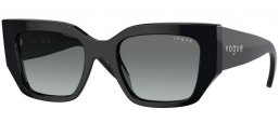 Gafas de Sol - Vogue eyewear - VO5583S - W44/11 BLACK // GREY GRADIENT