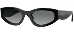 Gafas de Sol - Vogue eyewear - VO5585S - W44/11 BLACK // GREY GRADIENT