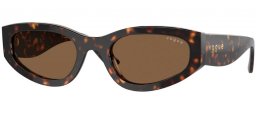 Gafas de Sol - Vogue eyewear - VO5585S - W65673  DARK HAVANA // DARK BROWN