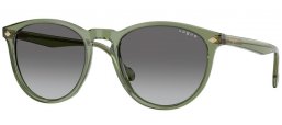 Gafas de Sol - Vogue eyewear - VO5599S - 318711  TRANSPARENT GREEN // GREY GRADIENT