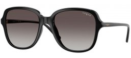 Sunglasses - Vogue eyewear - VO5601S - W44/8G BLACK // GREY GRADIENT