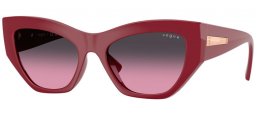 Sunglasses - Vogue eyewear - VO5607S - 287590  CHERRRY // GREY GRADIENT VIOLET