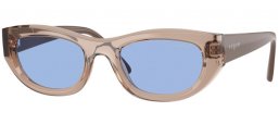 Gafas de Sol - Vogue eyewear - VO5616S - 318172  TRANSPARENT LIGHT BROWN // BLUE