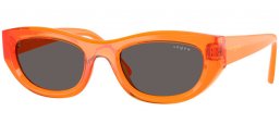 Gafas de Sol - Vogue eyewear - VO5616S - 318287  TRANSPARENT ORANGE // SMOKE