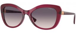 Gafas de Sol - Vogue eyewear - VO5515SB - 298936  TRANSPARENT CHERRY // GREY GRADIENT PINK