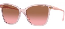 Gafas de Sol - Vogue eyewear - VO5520S - 294214  TRANSPARENT PINK // BROWN GRADIENT PINK