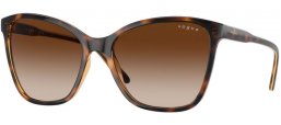 Gafas de Sol - Vogue eyewear - VO5520S - W65613  DARK HAVANA // BROWN GRADIENT