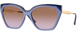 Gafas de Sol - Vogue eyewear - VO5521S - 310268  TOP WISTERIA BLUE // BROWN GRADIENT VIOLET