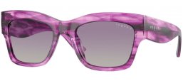 Gafas de Sol - Vogue eyewear - VO5524S - 30908J  PURPLE HAVANA // GREY GRADIENT VIOLET POLARIZED