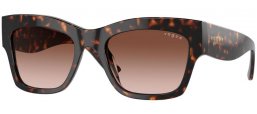 Gafas de Sol - Vogue eyewear - VO5524S - W65613  DARK HAVANA // BROWN GRADIENT