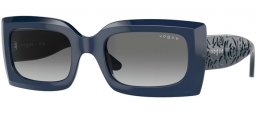 Gafas de Sol - Vogue eyewear - VO5526S - 309511  OPAL BLUE // GREY GRADIENT