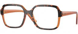 Monturas - Vogue eyewear - VO5555 - 3134 HAVANA TRANSPARENT BROWN GLITTER