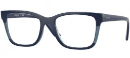 Monturas - Vogue eyewear - VO5556 - 3141 BLUE TRANSPARENT BLUE GLITTER