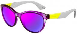 Gafas de Sol - Carrera - CARRERA 5011/S - 8GV (TE) CAMUFLAGE VIOLET GREY YELLOW // MULTILAYER VIOLET