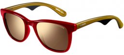 Gafas de Sol - Carrera - CARRERA 6000L/N - 2VB (VP) RED GREEN BLACK // GOLD MIRROR