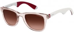 Gafas de Sol - Carrera - CARRERA 6000/R - D3S (J6) CRYSTAL PINK BURGUNDY RUBBER // BROWN GRADIENT