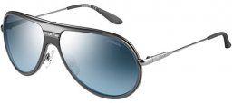 Gafas de Sol - Carrera - CARRERA 89/S - 8EO (89) GREY METAL DARK RUTHENIUM // GREY MIRROR GRADIENT