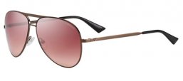 Lunettes de soleil - Emporio Armani - Oferta especial - EA 9740/S - IGJ (4C) BROWN // RED GRADIENT