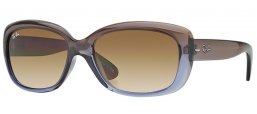 Gafas de Sol - Ray-Ban® - Ray-Ban® RB4101 JACKIE OHH - 860/51 BROWN GRADIENT LILAC // CHOCOLATE GRADIENT