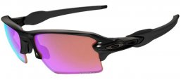 Sunglasses - Oakley - FLAK 2.0 XL OO9188 - 9188-05 POLISHED BLACK // PRIZM GOLF