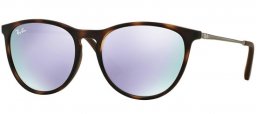 Gafas Junior - Ray-Ban® Junior Collection - RJ9060S - 70064V HAVANA RUBBER // GREEN MIRROR LILLAC