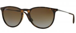 Lunettes de soleil - Ray-Ban® - Ray-Ban® RB4171 ERIKA - 710/T5 HAVANA // BROWN GRADIENT POLARIZED