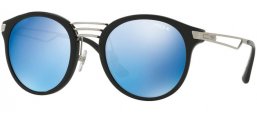 Sunglasses - Vogue - VO5132S - W44/55 BLACK // BLUE MIRROR BLUE