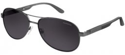 Gafas de Sol - Carrera - CARRERA 8019/S - TVI (Y1)  METAL DARK RUTHENIUM GREY // GREY