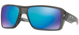 Gafas de Sol - Oakley - DOUBLE EDGE OO9380 - 9380-06 GREY SMOKE // PRIZM SAPPHIRE POLARIZED