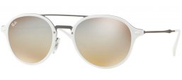 Gafas de Sol - Ray-Ban® - Ray-Ban® RB4287 - 671/B8 WHITE // BROWN GRADIENT DARK BROWN MIRROR