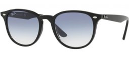 Sunglasses - Ray-Ban® - Ray-Ban® RB4259 - 601/19 BLACK // CLEAR GRADIENT LIGHT BLUE