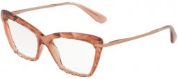 Monturas - Dolce & Gabbana - DG5025 - 3148 TRANSPARENT PINK