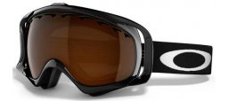 Masque de ski - Masques Oakley - CROWBAR OO7005 - 02-849  JET BLACK // BLACK IRIDIUM