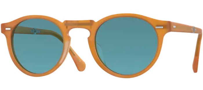 Gafas de Sol Oliver Peoples OV5456SU GREGORY PECK 1962 169956 SEMI MATTE  AMBER TORTOISE // COBALT