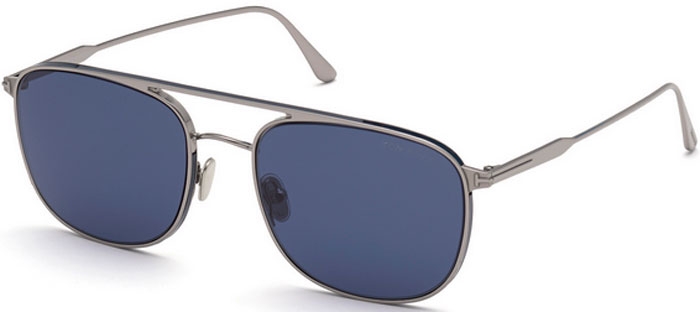 Gafas de Sol Tom Ford JAKE FT0827 14V RUTHENIUM // BLUE